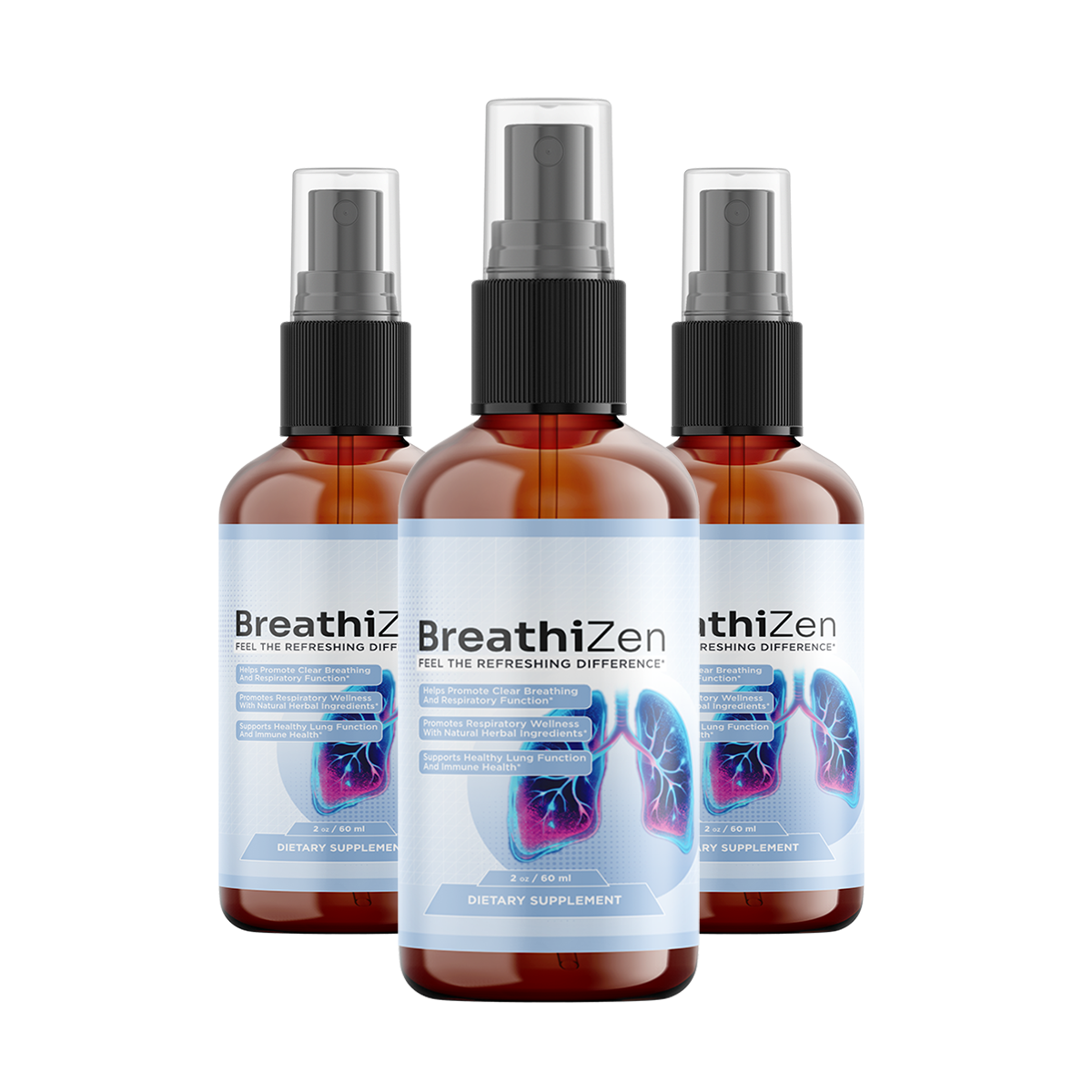 BreathiZen three bottle package